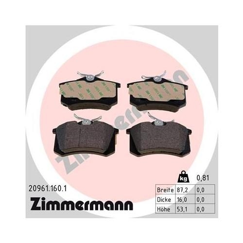 Bremsscheibe ZIMMERMANN 470.2439.20 COAT Z für RENAULT DACIA, Vorderachse