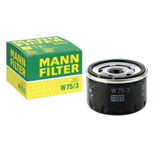 &Ouml;lfilter MANN-FILTER W 75/3 f&uuml;r CITRO&Euml;N FIAT FORD MAZDA MITSUBISHI NISSAN OPEL