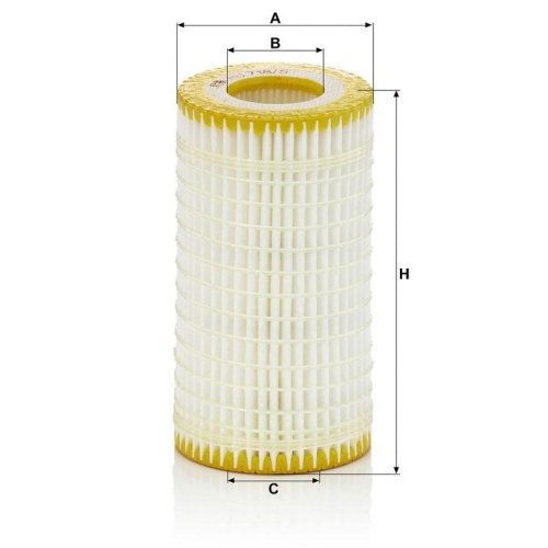 &Ouml;lfilter MANN-FILTER HU 718/5 x f&uuml;r CHRYSLER FIAT MERCEDES-BENZ
