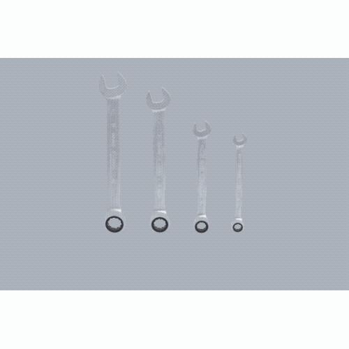 Ratschen-Ringgabelschlüsselsatz KS TOOLS 503.4204 für