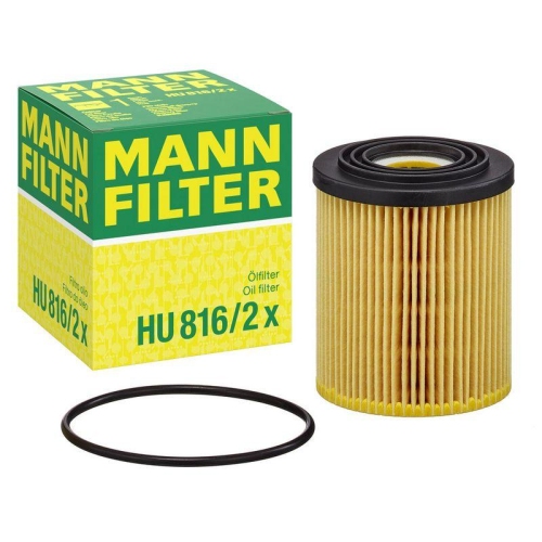 &Ouml;lfilter MANN-FILTER HU 816/2 x f&uuml;r BMW FIAT