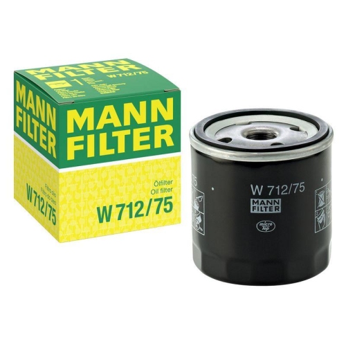 &Ouml;lfilter MANN-FILTER W 712/75 f&uuml;r CITRO&Euml;N FORD OPEL PEUGEOT RENAULT SAAB DAEWOO