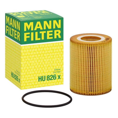 &Ouml;lfilter MANN-FILTER HU 826 x f&uuml;r CITRO&Euml;N FORD JAGUAR PEUGEOT VAG LAND ROVER