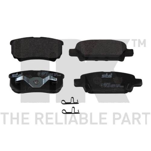 Bremsscheibe NK 203043 für CITROËN MITSUBISHI PEUGEOT, Vorderachse