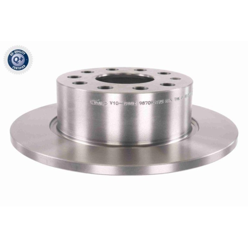VAICO V10-40102 2 St&uuml;ck Bremsscheiben Q+, Erstausr&uuml;sterqualit&auml;t f&uuml;r SKODA VW, Hinterachse