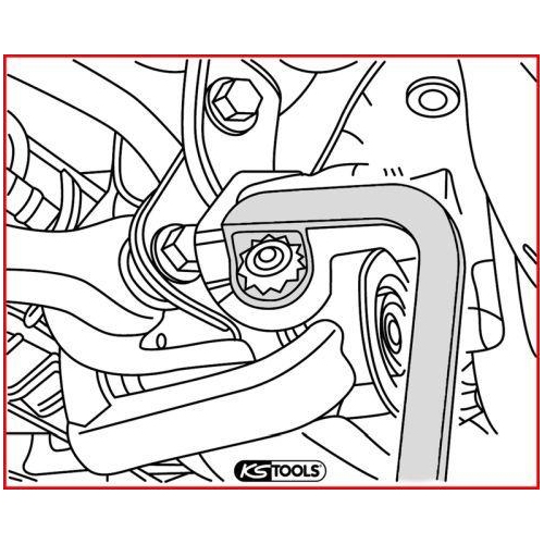 Ölfilterband KS TOOLS 150.2098 für