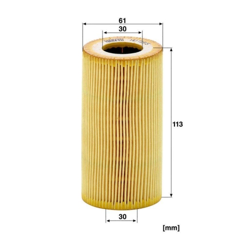 &Ouml;lfilter MANN-FILTER HU 719/5 x f&uuml;r PORSCHE