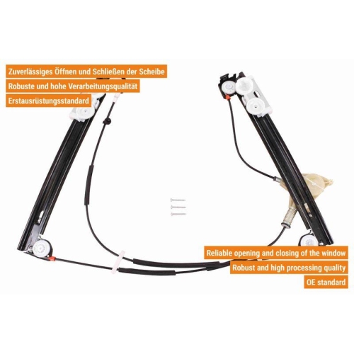 Fensterheber VAICO V20-3763 Original VAICO Qualität für BMW, vorne links