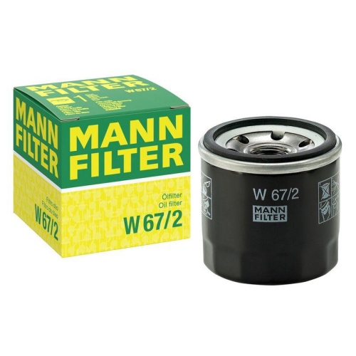 &Ouml;lfilter MANN-FILTER W 67/2 f&uuml;r DAIHATSU NISSAN OPEL SUZUKI TOYOTA PIAGGIO CHERY