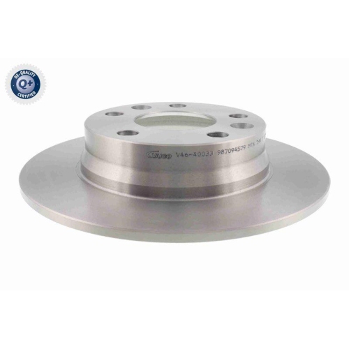 VAICO V46-40033 2 St&uuml;ck Bremsscheiben Q+, Erstausr&uuml;sterqualit&auml;t f&uuml;r RENAULT, Hinterachse