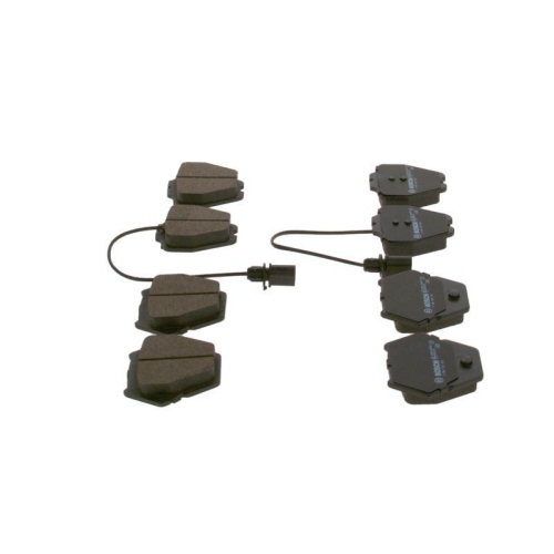 Bremsbelagsatz, Scheibenbremse BOSCH 0 986 424 690 f&uuml;r AUDI VW, Vorderachse