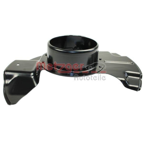Spritzblech, Bremsscheibe METZGER 6115127 f&uuml;r BMW, Vorderachse links