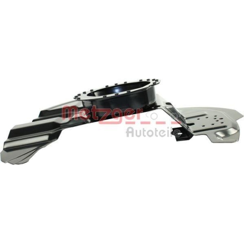 Spritzblech, Bremsscheibe METZGER 6115137 f&uuml;r BMW, Vorderachse links
