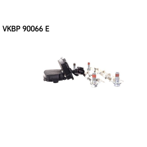 Bremsbelagsatz, Scheibenbremse SKF VKBP 90066 E f&uuml;r VW, Hinterachse