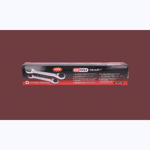 Ratschen-Doppelringschlüsselsatz KS TOOLS 503.4550 für