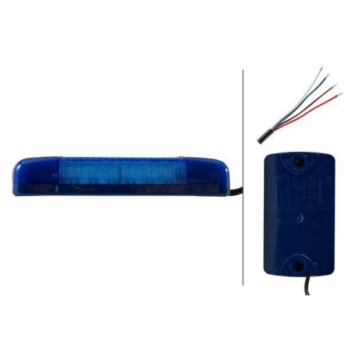 HELLA Blitz-Kennleuchte 2XD 965 429-001 für IVECO ASTRA