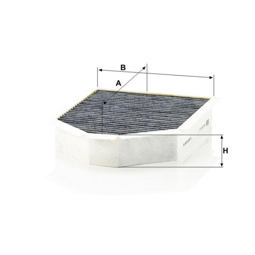 Filter, Innenraumluft MANN-FILTER CUK 26 011 f&uuml;r JAGUAR