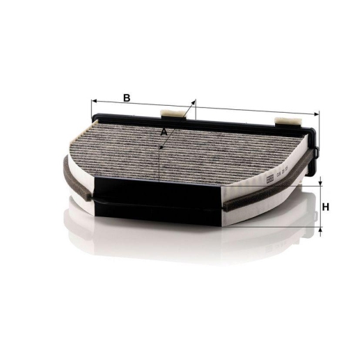 Filter, Innenraumluft MANN-FILTER CUK 29 005 f&uuml;r MERCEDES-BENZ