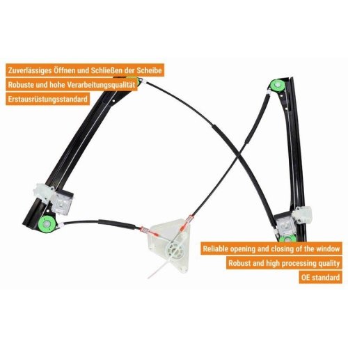 Fensterheber VAICO V10-3056 Original VAICO Qualität für SEAT SKODA VW VAG