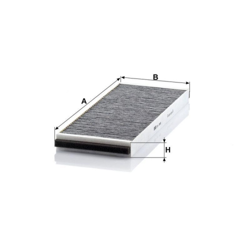 Filter, Innenraumluft MANN-FILTER CUK 3955 f&uuml;r VAG