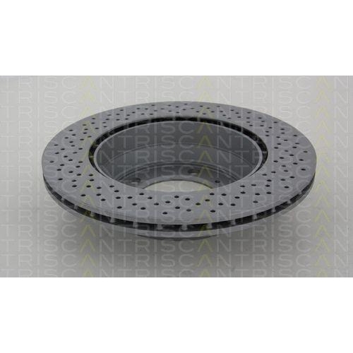 TRISCAN 8120 101061C 2 St&uuml;ck Bremsscheiben COATED f&uuml;r PORSCHE, Hinterachse