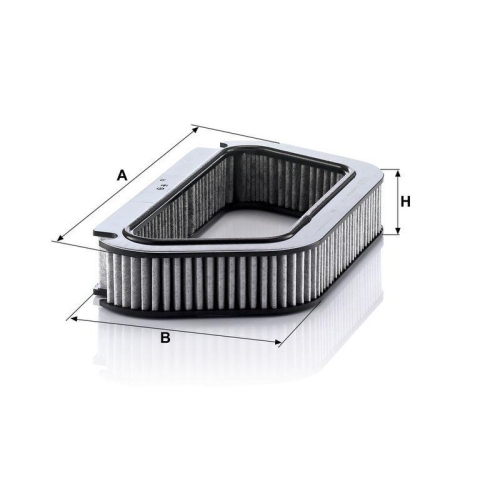 Filter, Innenraumluft MANN-FILTER CUK 4136 f&uuml;r VAG