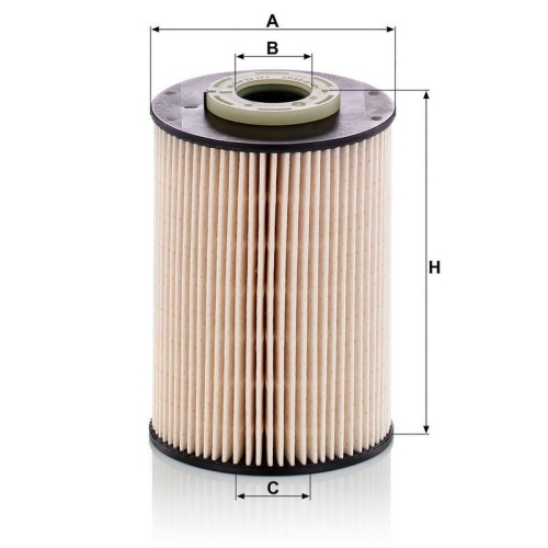 Kraftstofffilter MANN-FILTER PU 9003 z f&uuml;r FORD VOLVO