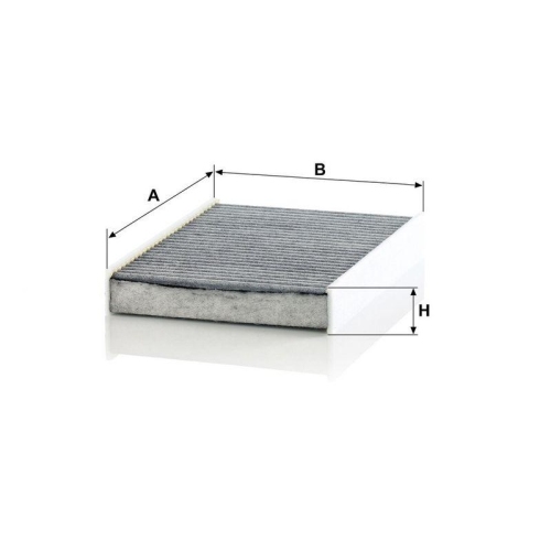 Filter, Innenraumluft MANN-FILTER CUK 26 006 f&uuml;r VAG