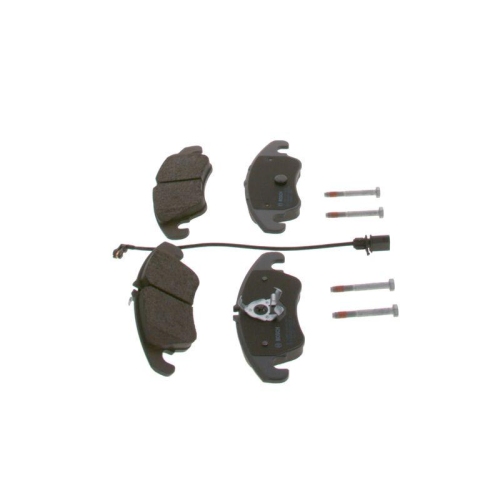 Bremsbelagsatz, Scheibenbremse BOSCH 0 986 494 201 f&uuml;r AUDI FORD SEAT SKODA VW