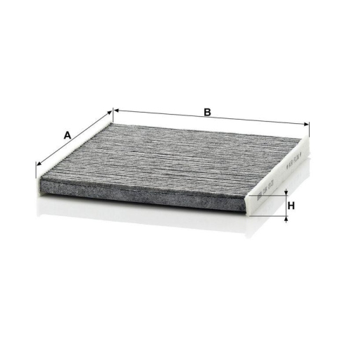 Filter, Innenraumluft MANN-FILTER CUK 2131 f&uuml;r SUBARU TOYOTA