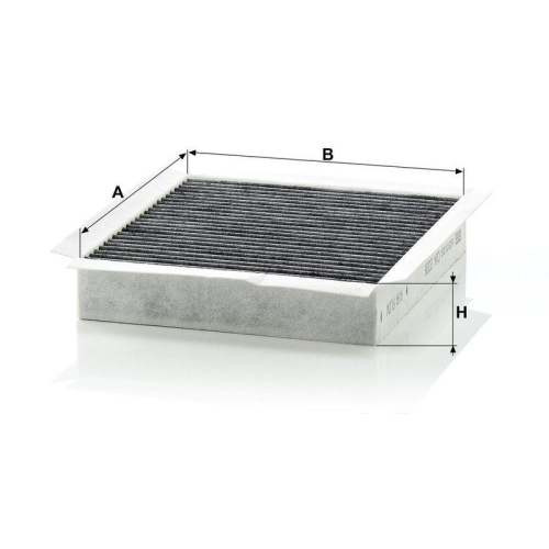 Filter, Innenraumluft MANN-FILTER CUK 2338 f&uuml;r MERCEDES-BENZ