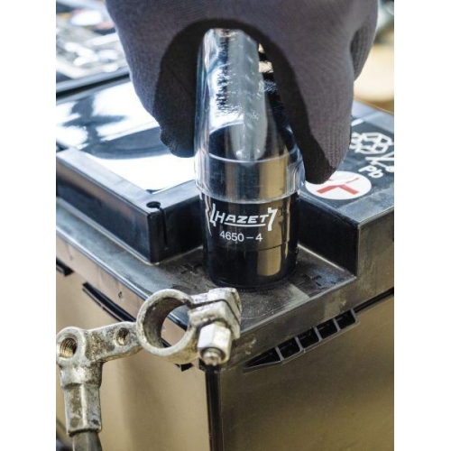 Drahtbürste, Batteriepol-/Klemmenreinigung HAZET 4650-4 für