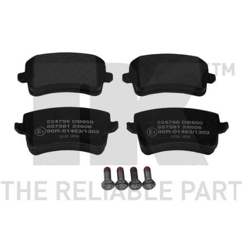 Bremsscheibe NK 2047153 für AUDI, Vorderachse