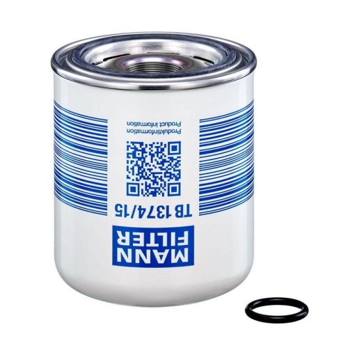 Lufttrocknerpatrone, Druckluftanlage MANN-FILTER TB 1374/15 x f&uuml;r DAF FORD IVECO