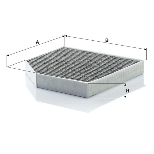 Filter, Innenraumluft MANN-FILTER CUK 2641 f&uuml;r VAG