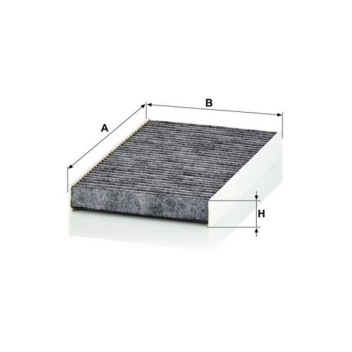 Filter, Innenraumluft MANN-FILTER CUK 2940 f&uuml;r CITRO&Euml;N PEUGEOT