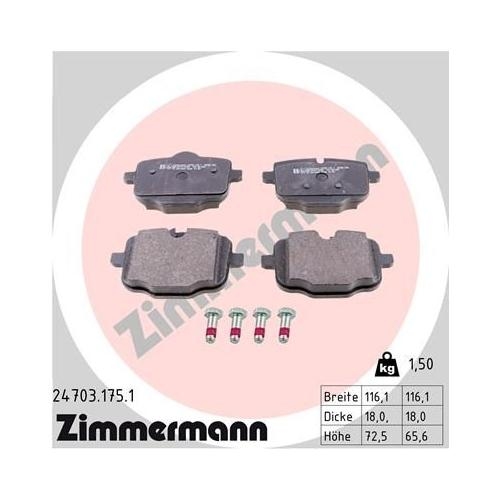 Bremsscheibe ZIMMERMANN 150.3478.52 SPORT Z für BMW, Vorderachse links
