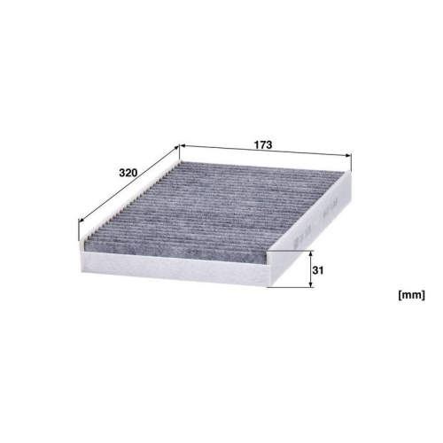 Filter, Innenraumluft MANN-FILTER CUK 3139 f&uuml;r BMW