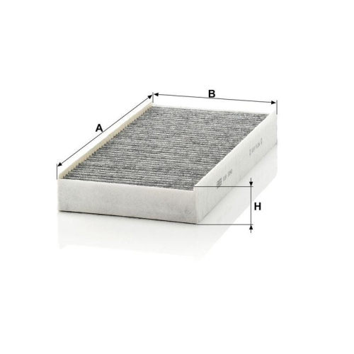 Filter, Innenraumluft MANN-FILTER CUK 3240 f&uuml;r CITRO&Euml;N PEUGEOT ZETOR