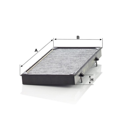 Filter, Innenraumluft MANN-FILTER CUK 3454 f&uuml;r NISSAN OPEL RENAULT