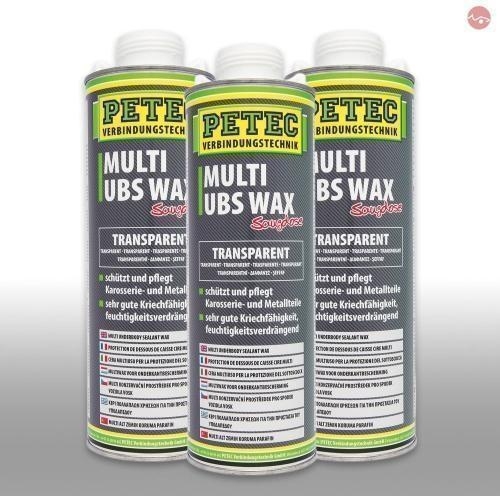 Unterbodenschutz PETEC 73410 Multi UBS Wax Saugdose, translucent für