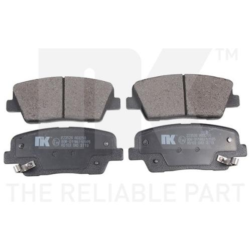 Bremsscheibe NK 203450 f&uuml;r HYUNDAI KIA, Vorderachse