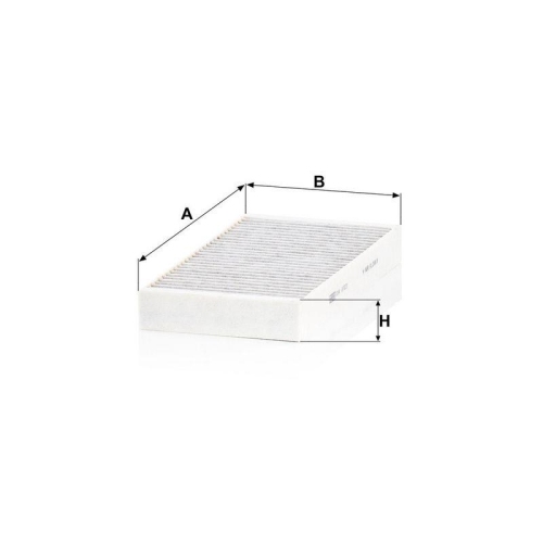 Filter, Innenraumluft MANN-FILTER CUK 2723-2 f&uuml;r RENAULT