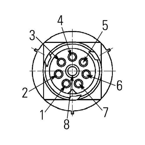 HELLA Heckleuchte 2VP 340 888-001 für AEBI DAF SCANIA DEMAG PUTZMEISTER HOLMER