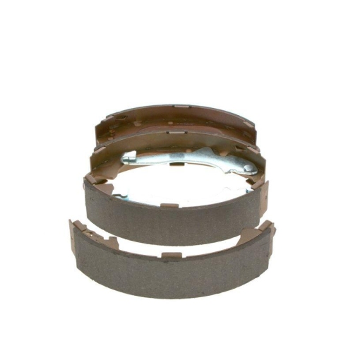 Bremsbackensatz BOSCH 0 986 487 955 f&uuml;r AUDI SEAT SKODA VW, Hinterachse