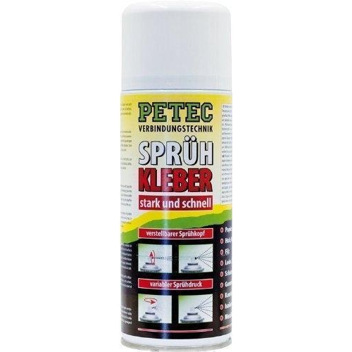 Gummiklebstoff PETEC 94340 SPRÜHKLEBER, transparent für