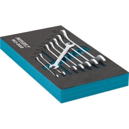 Doppel-Gabelschlüsselsatz HAZET 163-95/8 für