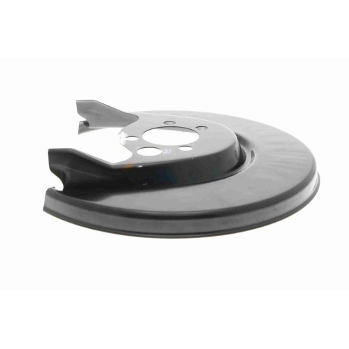 VAICO Spritzblech, Bremsscheibe links und rechts Hinterachse, V10-5039 + V10-5038 f&uuml;r VW