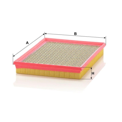 Luftfilter MANN-FILTER C 2975 f&uuml;r CHRYSLER FIAT
