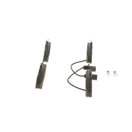 Bremsbelagsatz, Scheibenbremse BOSCH 0 986 494 042 f&uuml;r AUDI SEAT VW, Vorderachse